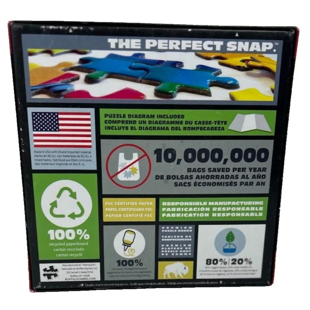 Buffalo Games Avengers Earth's Mightiest Heroes 500 Piece Jigsaw Puzzle NEW
